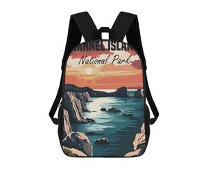 sinyumoney Mochilas Para Niños Channel Islands National Park Mochila Escolar Impresa En 3D Mochila De Moda Mochilas Escolares De Viaje Para La Escuela O Viajes 17inch