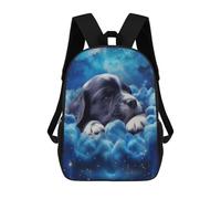 sinyumoney Mochilas Para Niños Cloud-Dreaming Puppy Sky Mochila Escolar Impresa En 3D Mochila De Moda Mochilas Escolares De Viaje Para La Escuela O Viajes 17inch