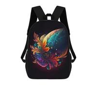 sinyumoney Mochilas Para Niños Colorful Cosmic Butterfly Mochila Escolar Impresa En 3D Para Niños Mochilas De Viaje De Moda Para Niños Estudiantes Escolares 17inch