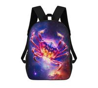 sinyumoney Mochilas Para Niños Cosmic Crab Nebula Mochila Escolar Impresa En 3D Para Niños Mochilas De Viaje De Moda Para Niños Estudiantes Escolares 17inch