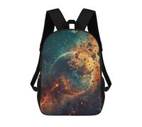 sinyumoney Mochilas Para Niños Cosmic Particles Mochila Escolar Impresa En 3D Para Niños Mochilas De Viaje De Moda Para Niños Estudiantes Escolares 17inch