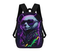 sinyumoney Mochilas Para Niños Cute Whimsical Panda Mochila Escolar Mochila Para Niños Mochila De Viaje Mochilas Para Libros Mochila Impresa En 3D Para Niños Y Niñas 17inch
