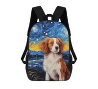 sinyumoney Mochilas Para Niños Dutch Kooikerhondje Mochila Escolar Impresa En 3D Mochila De Moda Mochilas Escolares De Viaje Para La Escuela O Viajes 17inch