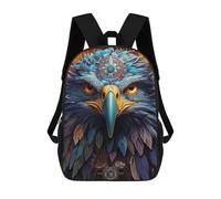 sinyumoney Mochilas Para Niños Eagle Spirit Artwork Mochila Escolar Mochila Para Niños Mochila De Viaje Mochilas Para Libros Mochila Impresa En 3D Para Niños Y Niñas 17inch