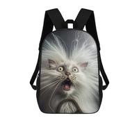 sinyumoney Mochilas Para Niños Electric Cat Energy -1 Mochila Escolar Impresa En 3D Para Niños Mochilas De Viaje De Moda Para Niños Estudiantes Escolares 17inch