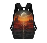 sinyumoney Mochilas Para Niños Epic Alien Planet Mochila Escolar Para Niños Mochila De Viaje Mochila Escolar Para Estudiantes Bolsa Para Libros Y Material Escolar Mochilas Escolares 17inch