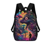 sinyumoney Mochilas Para Niños Fantasy Forest Encounter -1 Mochila Escolar Impresa En 3D Mochila De Moda Mochilas Escolares De Viaje Para La Escuela O Viajes 17inch