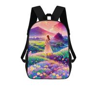 sinyumoney Mochilas Para Niños Fantasy Garden Journey Mochila Escolar Impresa En 3D Mochila De Moda Mochilas Escolares De Viaje Para La Escuela O Viajes 17inch