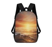 sinyumoney Mochilas Para Niños Fiery Farewell to The Day Mochila Escolar Para Niños Mochila De Viaje Mochila Escolar Para Estudiantes Bolsa Para Libros Y Material Escolar Mochilas Escolares 17inch