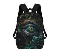 sinyumoney Mochilas Para Niños Forest Dragons Emerald Eye Mochila Escolar Impresa En 3D Mochila De Moda Mochilas Escolares De Viaje Para La Escuela O Viajes 17inch