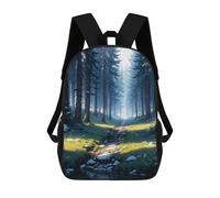 sinyumoney Mochilas Para Niños Forest In Spring Season Mochila Escolar Impresa En 3D Mochila De Moda Mochilas Escolares De Viaje Para La Escuela O Viajes 17inch