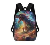 sinyumoney Mochilas Para Niños Galactic Dragon Majesty -6 Mochila Escolar Impresa En 3D Mochila De Moda Mochilas Escolares De Viaje Para La Escuela O Viajes 17inch