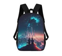 sinyumoney Mochilas Para Niños Galaxy Astral Lovers Mochila Escolar Mochila Para Niños Mochila De Viaje Mochilas Para Libros Mochila Impresa En 3D Para Niños Y Niñas 17inch