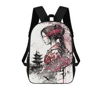 sinyumoney Mochilas Para Niños Geisha Cherry Blossom 1 Mochila Escolar Para Niños Mochila De Viaje Mochila Escolar Para Estudiantes Bolsa Para Libros Y Material Escolar Mochilas Escolares 17inch