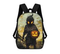 sinyumoney Mochilas Para Niños Halloween Posters Mochila Escolar Impresa En 3D Para Niños Mochilas De Viaje De Moda Para Niños Estudiantes Escolares 17inch