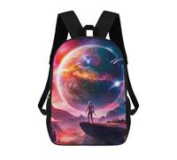 sinyumoney Mochilas Para Niños Interstellar Explorer Mochila Escolar Para Niños Mochila De Viaje Mochila Escolar Para Estudiantes Bolsa Para Libros Y Material Escolar Mochilas Escolares 17inch
