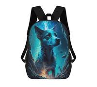 sinyumoney Mochilas Para Niños Jack Russell Terrier Dog Mochila Escolar Impresa En 3D Mochila De Moda Mochilas Escolares De Viaje Para La Escuela O Viajes 17inch