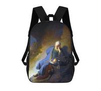 sinyumoney Mochilas Para Niños Jeremiah Lamenting Mochila Escolar Impresa En 3D Para Niños Mochilas De Viaje De Moda Para Niños Estudiantes Escolares 17inch