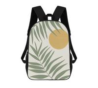 sinyumoney Mochilas Para Niños Minimalist Floral 38 Mochila Escolar Impresa En 3D Para Niños Mochilas De Viaje De Moda Para Niños Estudiantes Escolares 17inch