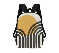 sinyumoney Mochilas Para Niños Minimalist Lines 25 Mochila Escolar Para Niños Mochila De Viaje Mochila Escolar Para Estudiantes Bolsa Para Libros Y Material Escolar Mochilas Escolares 17inch