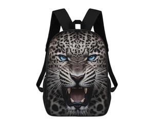 sinyumoney Mochilas Para Niños Mochila Escolar Angry Jaguar Face Animal Mochila Escolar Impresa En 3D Para Niños Estudiantes De Primaria Y Secundaria 17inch