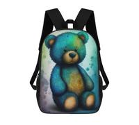 sinyumoney Mochilas Para Niños Mochila Escolar Colorful Furry Friend Mochila Escolar Impresa En 3D Para Niños Estudiantes De Primaria Y Secundaria 17inch