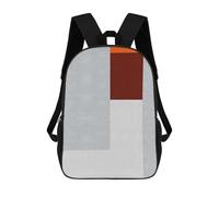 sinyumoney Mochilas Para Niños Mochila Escolar Colorful Geometric 24 Mochila Escolar Impresa En 3D Para Niños Estudiantes De Primaria Y Secundaria 17inch