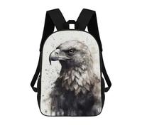 sinyumoney Mochilas Para Niños Mochila Escolar Eagle Beauty Watercolor Mochila Escolar Impresa En 3D Para Niños Estudiantes De Primaria Y Secundaria 17inch