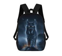 sinyumoney Mochilas Para Niños Mochila Escolar Ember Lynx - Silent Flame of The Shadow Realm Mochila Escolar Impresa En 3D Para Niños Estudiantes De Primaria Y Secundaria 17inch