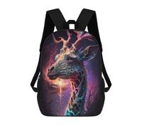 sinyumoney Mochilas Para Niños Mochila Escolar Fantasy Deer Portrait Mochila Escolar Impresa En 3D Para Niños Estudiantes De Primaria Y Secundaria 17inch