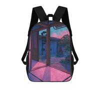 sinyumoney Mochilas Para Niños Mochila Escolar Japan Painting Mochila Escolar Impresa En 3D Para Niños Estudiantes De Primaria Y Secundaria 17inch