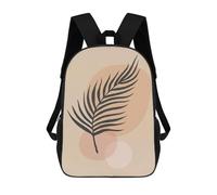 sinyumoney Mochilas Para Niños Mochila Escolar Minimalist Floral A56 Mochila Escolar Impresa En 3D Para Niños Estudiantes De Primaria Y Secundaria 17inch