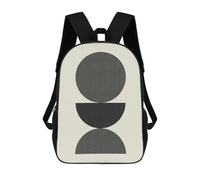 sinyumoney Mochilas Para Niños Mochila Escolar Minimalist Lines 08 Mochila Escolar Impresa En 3D Para Niños Estudiantes De Primaria Y Secundaria 17inch