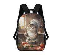 sinyumoney Mochilas Para Niños Mochila Escolar Mochila Para Niños Mochila De Viaje Mochilas Para Libros Impresa En 3D Cute Cartoon Cat Mochila Para Niños Y Niñas 17inch