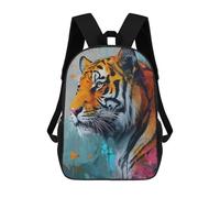 sinyumoney Mochilas Para Niños Mochila Escolar Mochila Para Niños Mochila De Viaje Mochilas Para Libros Impresa En 3D The Royal Tiger Mochila Para Niños Y Niñas 17inch