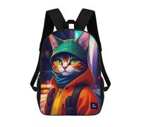sinyumoney Mochilas Para Niños Mochila Escolar Mochila Para Niños Mochila De Viaje Mochilas Para Libros Impresa En 3D Swag Cat Mochila Para Niños Y Niñas 17inch