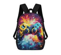 sinyumoney Mochilas Para Niños Mochila Escolar Mochila Para Niños Mochila De Viaje Mochilas Para Libros Impresa En 3D Vibrant Gaming Controller Artwork -131 Mochila Para Niños Y Niñas 17inch
