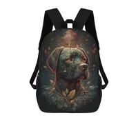 sinyumoney Mochilas Para Niños Mochila Escolar Mochila Para Niños Mochila De Viaje Mochilas Para Libros Impresa En 3D Boxer Dog Dream Mochila Para Niños Y Niñas 17inch