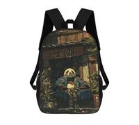 sinyumoney Mochilas Para Niños Mochila Escolar Mochila Para Niños Mochila De Viaje Mochilas Para Libros Impresa En 3D Anime Japanese Panda Bear Mochila Para Niños Y Niñas 17inch