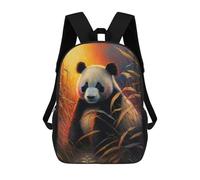 sinyumoney Mochilas Para Niños Mochila Escolar Panda in Bamboo Grove Mochila Escolar Impresa En 3D Para Niños Estudiantes De Primaria Y Secundaria 17inch