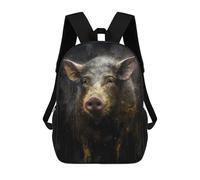 sinyumoney Mochilas Para Niños Mochila Escolar Pig Enchanted Universe Mochila Escolar Impresa En 3D Para Niños Estudiantes De Primaria Y Secundaria 17inch