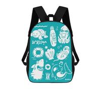 sinyumoney Mochilas Para Niños Mochila Escolar Swimming Animals Mochila Escolar Impresa En 3D Para Niños Estudiantes De Primaria Y Secundaria 17inch