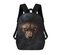 sinyumoney Mochilas Para Niños Mochila Escolar Wild Cheetah Halloween Mochila Escolar Impresa En 3D Para Niños Estudiantes De Primaria Y Secundaria 17inch