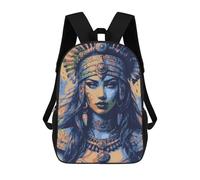 sinyumoney Mochilas Para Niños Native American Woman Portrait Mochila Escolar Impresa En 3D Mochila De Moda Mochilas Escolares De Viaje Para La Escuela O Viajes 17inch
