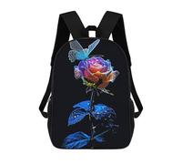 sinyumoney Mochilas Para Niños Natural Flowers Mochila Escolar Impresa En 3D Para Niños Mochilas De Viaje De Moda Para Niños Estudiantes Escolares 17inch