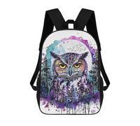 sinyumoney Mochilas Para Niños Owl Wild Life Mochila Escolar Mochila Para Niños Mochila De Viaje Mochilas Para Libros Mochila Impresa En 3D Para Niños Y Niñas 17inch