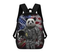 sinyumoney Mochilas Para Niños Panda Jet Fighter Pilot Mochila Escolar Para Niños Mochila De Viaje Mochila Escolar Para Estudiantes Bolsa Para Libros Y Material Escolar Mochilas Escolares 17inch