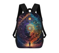 sinyumoney Mochilas Para Niños Portal to The Multiverse Mochila Escolar Impresa En 3D Mochila De Moda Mochilas Escolares De Viaje Para La Escuela O Viajes 17inch