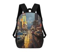 sinyumoney Mochilas Para Niños Sin City Las Vegas USA Mochila Escolar Para Niños Mochila De Viaje Mochila Escolar Para Estudiantes Bolsa Para Libros Y Material Escolar Mochilas Escolares 17inch