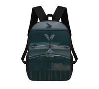 sinyumoney Mochilas Para Niños Spirit of Ecstasy Mochila Escolar Para Niños Mochila De Viaje Mochila Escolar Para Estudiantes Bolsa Para Libros Y Material Escolar Mochilas Escolares 17inch